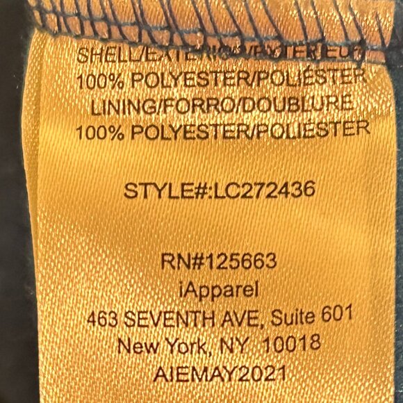 Big Chill SZ 3X Blue Hooded Jacket Warm Utility Essential Adventure Anorak - Picture 7 of 8